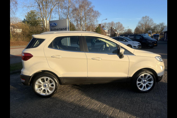 Ford EcoSport 1.0 EcoBoost Titanium 125pk | Achteruitrijcamera | Cruise Control | Stoel-, Stuur- & Voorruitverwarming | Climate Control | B&O Audio |