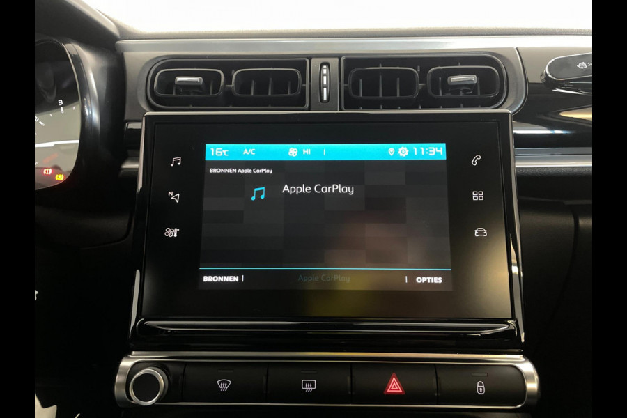 Citroën C3 1.2 PureTech Feel AIRCO CLIMA NAVI CRUISE CRUISE APPLE CARPLAY ELEK RAMEN CENT VERG VELGEN NIEUWSTAAT