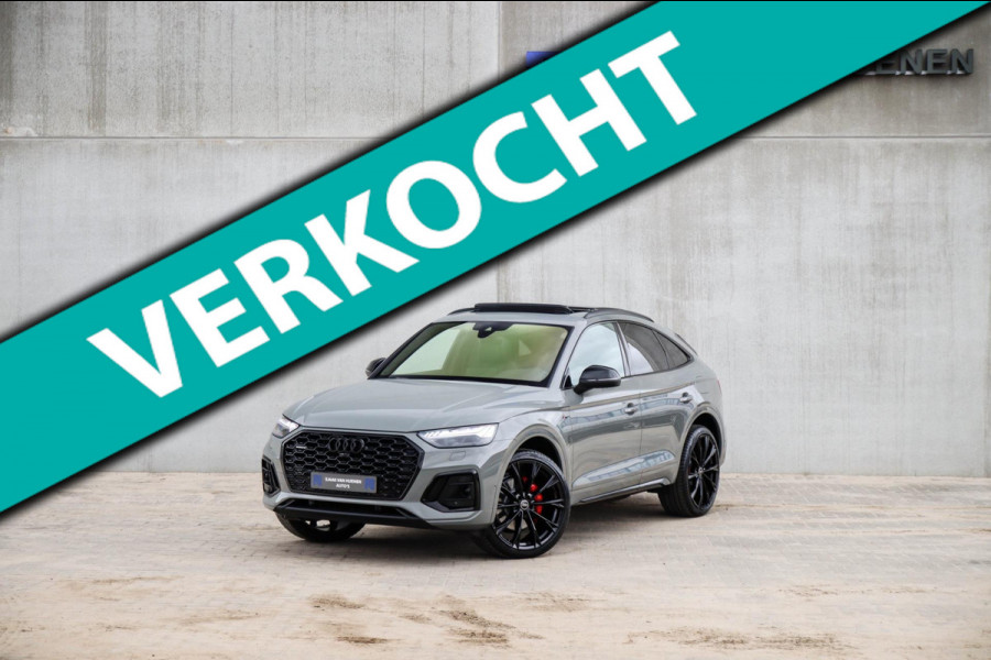 Audi Q5 Sportback 50 TFSIe Quattro Competition S Edition S-Line 299pk Automaat! Panoramadak|Virtual Cockpit |OLED Matrix|Trekhaak