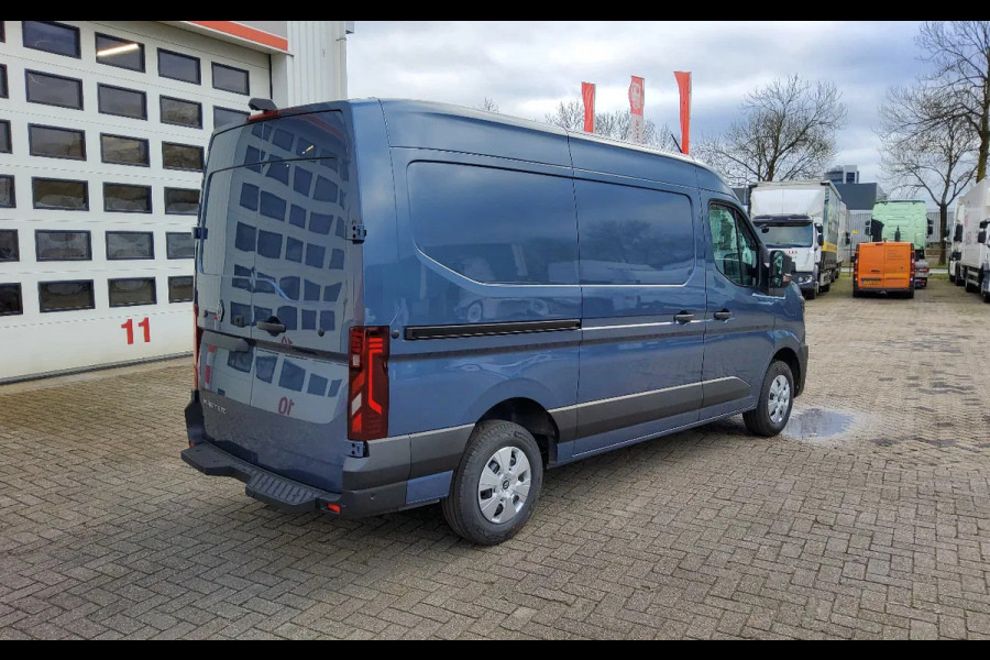 Renault Master 170.35 EURO 6 L2H2 - 2x ZIJSCHUIFDEUR - BLAUW-GRIJS METALLIC - BPM VRIJ!