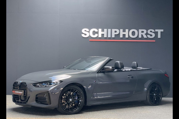 BMW 4 Serie Cabrio M440I laser/acc/head-up/dravitgrau/harmankardon/trekhaak