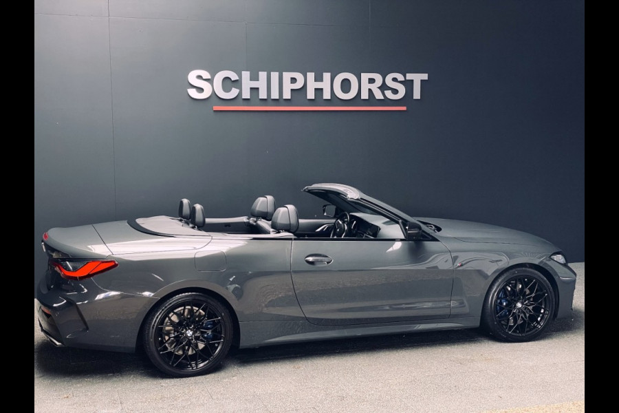 BMW 4 Serie Cabrio M440I laser/acc/head-up/dravitgrau/harmankardon/trekhaak