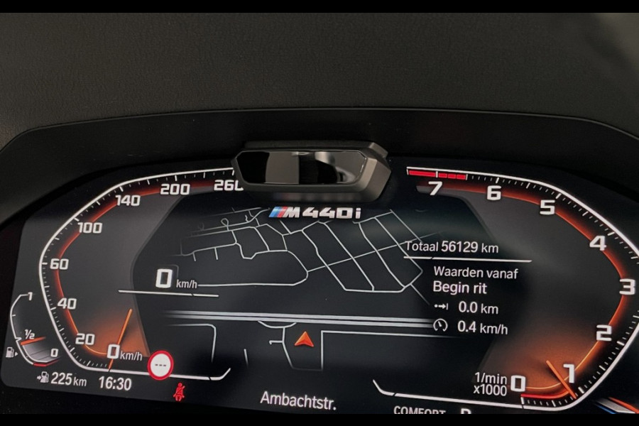BMW 4 Serie Cabrio M440I laser/acc/head-up/dravitgrau/harmankardon/trekhaak