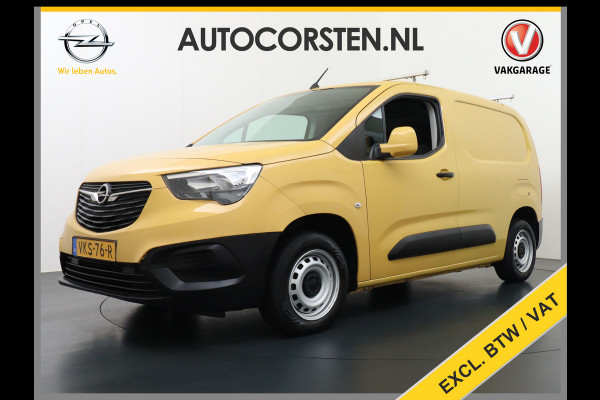 Opel Combo 1.5D L1H1 Edition 10x Op voorraad! 3-Pers. Airco Cruise-Contr. Bluetooth Elektr.ramen Elektr.spiegels+Verwarmd Centr.Vergr+ab. Schuifdeur Betonplex vloer Lat om Lat betimmering Origin. NLse auto, van binnen en buiten een Keurige Combo!