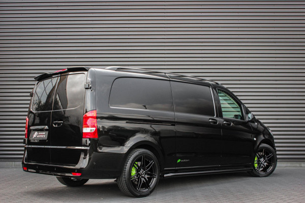 Mercedes-Benz Vito 119 CDI L3 SELECT LANG LEDEREN BEKLEDING / 2XSCHUIFDEUR / FULL BLACK / VERLAAGD / AMG / APPLE CARPLAY /FULL