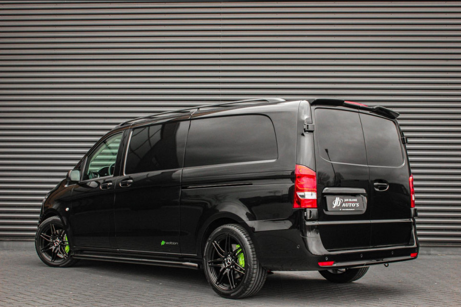 Mercedes-Benz Vito 119 CDI L3 SELECT LANG LEDEREN BEKLEDING / 2XSCHUIFDEUR / FULL BLACK / VERLAAGD / AMG / APPLE CARPLAY /FULL