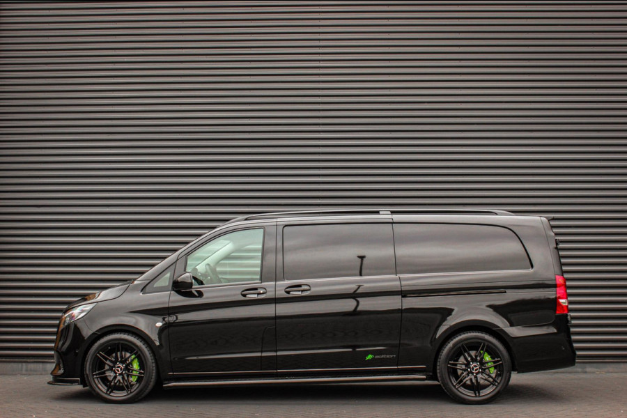 Mercedes-Benz Vito 119 CDI L3 SELECT LANG LEDEREN BEKLEDING / 2XSCHUIFDEUR / FULL BLACK / VERLAAGD / AMG / APPLE CARPLAY /FULL