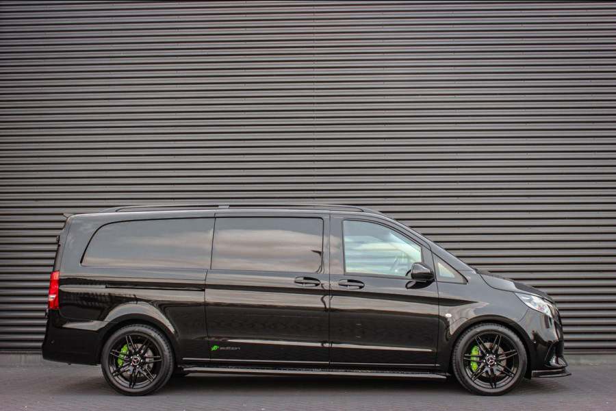 Mercedes-Benz Vito 119 CDI L3 SELECT LANG LEDEREN BEKLEDING / 2XSCHUIFDEUR / FULL BLACK / VERLAAGD / AMG / APPLE CARPLAY /FULL