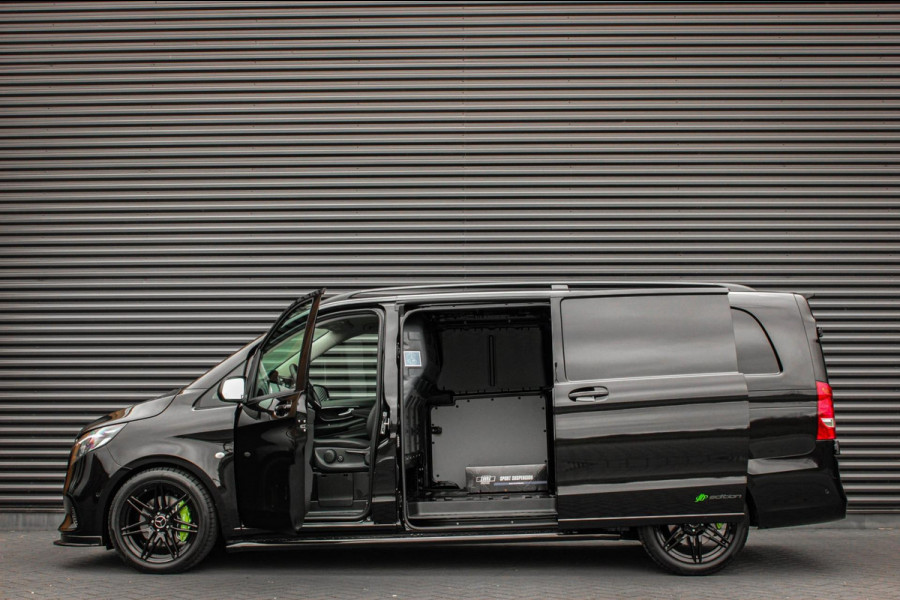Mercedes-Benz Vito 119 CDI L3 SELECT LANG LEDEREN BEKLEDING / 2XSCHUIFDEUR / FULL BLACK / VERLAAGD / AMG / APPLE CARPLAY /FULL