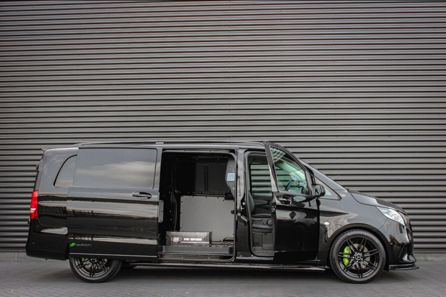 Mercedes-Benz Vito 119 CDI L3 SELECT LANG LEDEREN BEKLEDING / 2XSCHUIFDEUR / FULL BLACK / VERLAAGD / AMG / APPLE CARPLAY /FULL