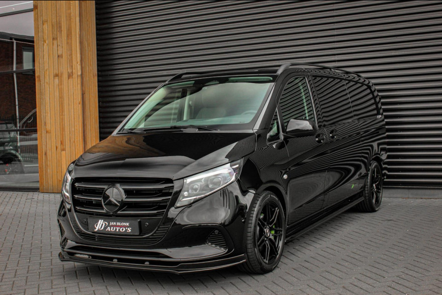 Mercedes-Benz Vito 119 CDI L3 SELECT LANG LEDEREN BEKLEDING / 2XSCHUIFDEUR / FULL BLACK / VERLAAGD / AMG / APPLE CARPLAY /FULL