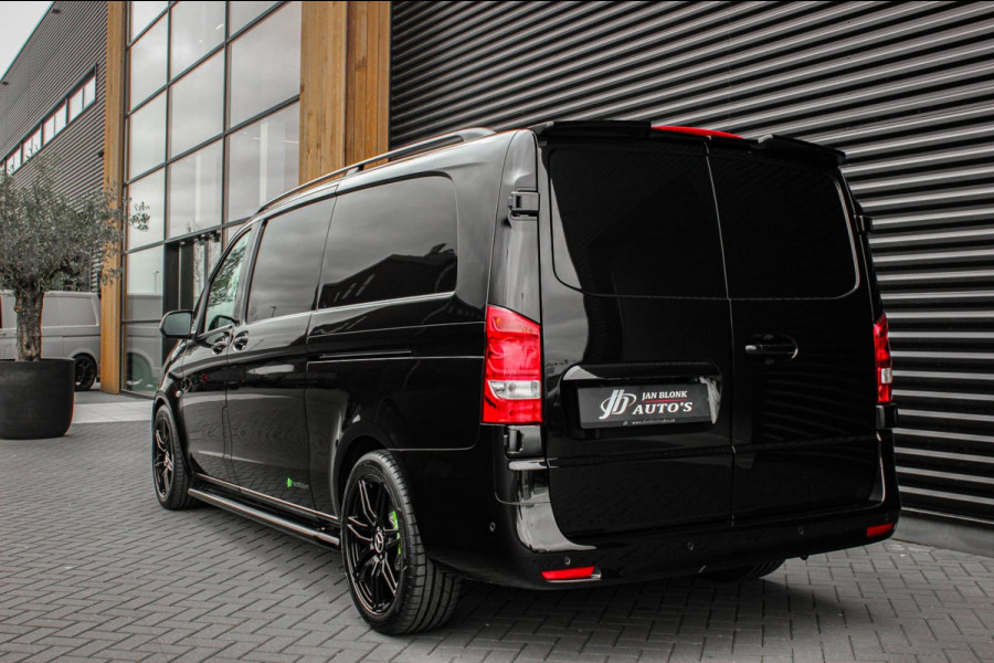 Mercedes-Benz Vito 119 CDI L3 SELECT LANG LEDEREN BEKLEDING / 2XSCHUIFDEUR / FULL BLACK / VERLAAGD / AMG / APPLE CARPLAY /FULL