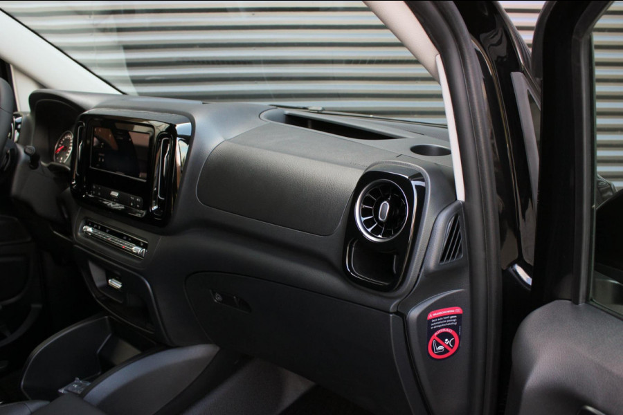 Mercedes-Benz Vito 119 CDI L3 SELECT LANG LEDEREN BEKLEDING / 2XSCHUIFDEUR / FULL BLACK / VERLAAGD / AMG / APPLE CARPLAY /FULL