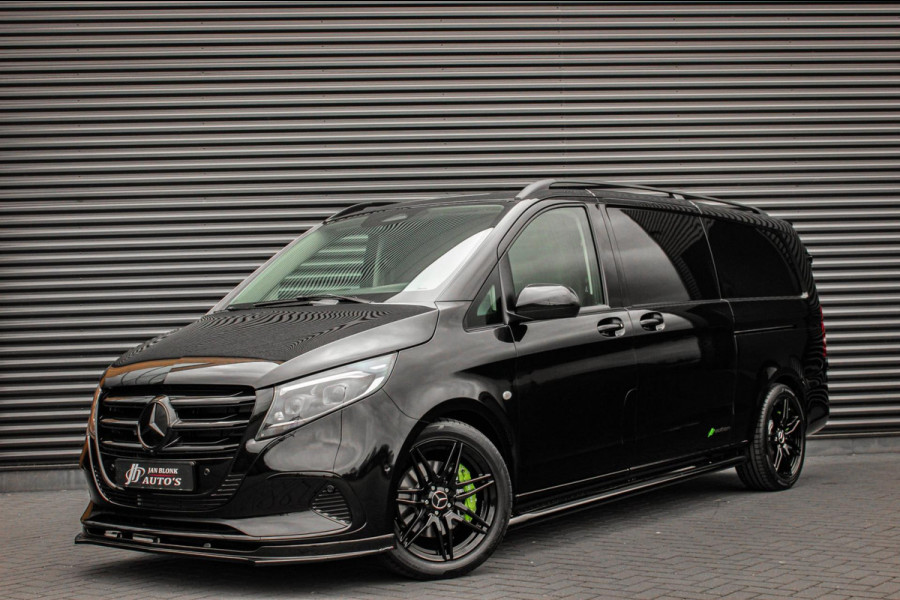 Mercedes-Benz Vito 119 CDI L3 SELECT LANG LEDEREN BEKLEDING / 2XSCHUIFDEUR / FULL BLACK / VERLAAGD / AMG / APPLE CARPLAY /FULL