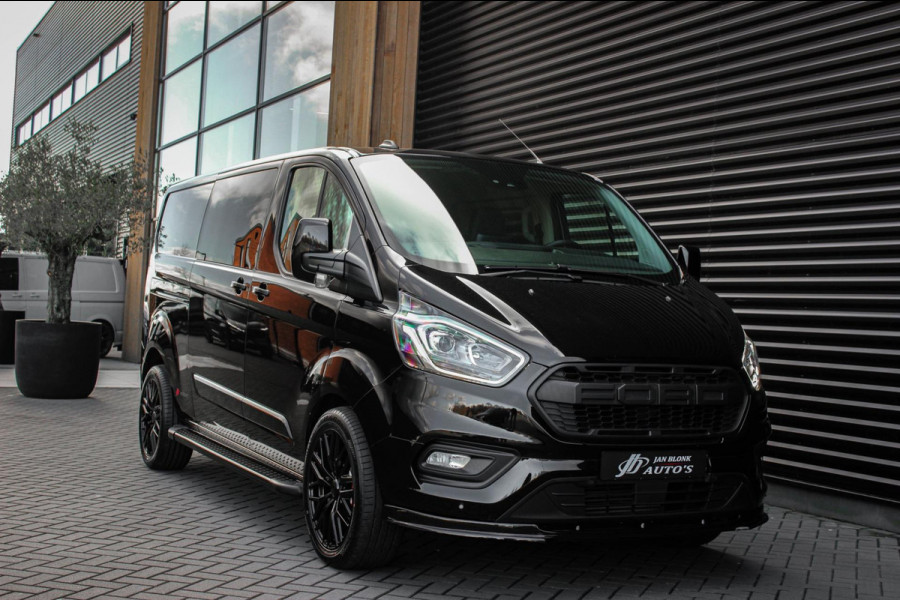 Ford Transit Custom 300 2.0 TDCI L2H1 Limited DC AUTOMAAT DUBBEL CABINE / RAPTOR / 2XSCHUIFDEUR / NAVIGATIE / APPLE CARPY / FULL