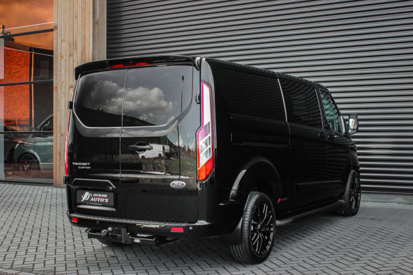 Ford Transit Custom 300 2.0 TDCI L2H1 Limited DC AUTOMAAT DUBBEL CABINE / RAPTOR / 2XSCHUIFDEUR / NAVIGATIE / APPLE CARPY / FULL