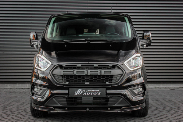 Ford Transit Custom 300 2.0 TDCI L2H1 Limited DC AUTOMAAT DUBBEL CABINE / RAPTOR / 2XSCHUIFDEUR / NAVIGATIE / APPLE CARPY / FULL