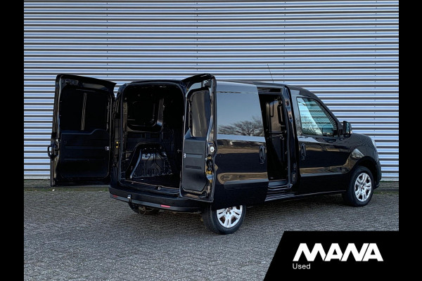 Fiat Dobló Cargo 1.3 MJ L1H1 Actual Airco Trekhaak Bluetooth 12V Betonplex USB Zwart AUX ASR