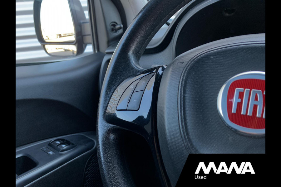 Fiat Dobló Cargo 1.3 MJ L1H1 Actual Airco Trekhaak Bluetooth 12V Betonplex USB Zwart AUX ASR