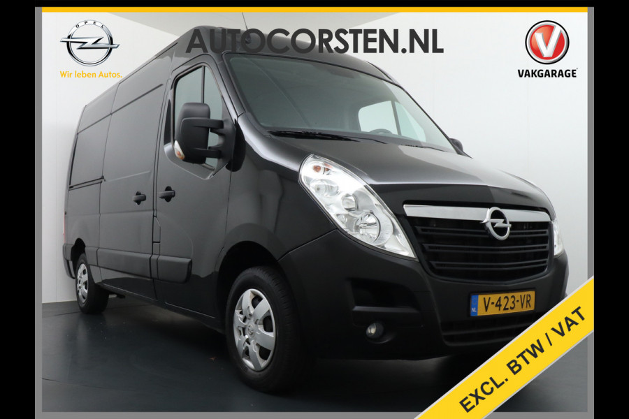 Opel Movano 2.3CDTI L2H2 3-Persoons Navi Ecc Camera Cruise Control Bluetooth Regen/Lichtsensor Pdc Betonplex vloer Lat om Lat betimmering Schuifdeur Navigatiepakket EURO 6 Y