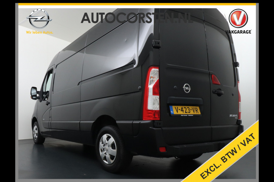 Opel Movano 2.3CDTI L2H2 3-Persoons Navi Ecc Camera Cruise Control Bluetooth Regen/Lichtsensor Pdc Betonplex vloer Lat om Lat betimmering Schuifdeur Navigatiepakket EURO 6 Y