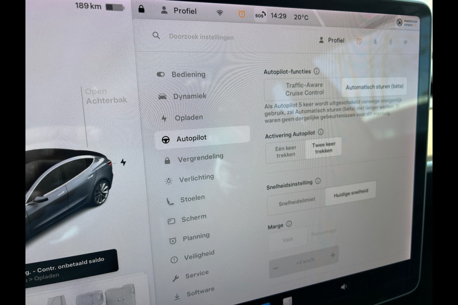 Tesla Model 3 Long Range AWD 75 kWh 86% SOH Trekhaak (1.000kg) 4x nw band Rijklaarprijs!