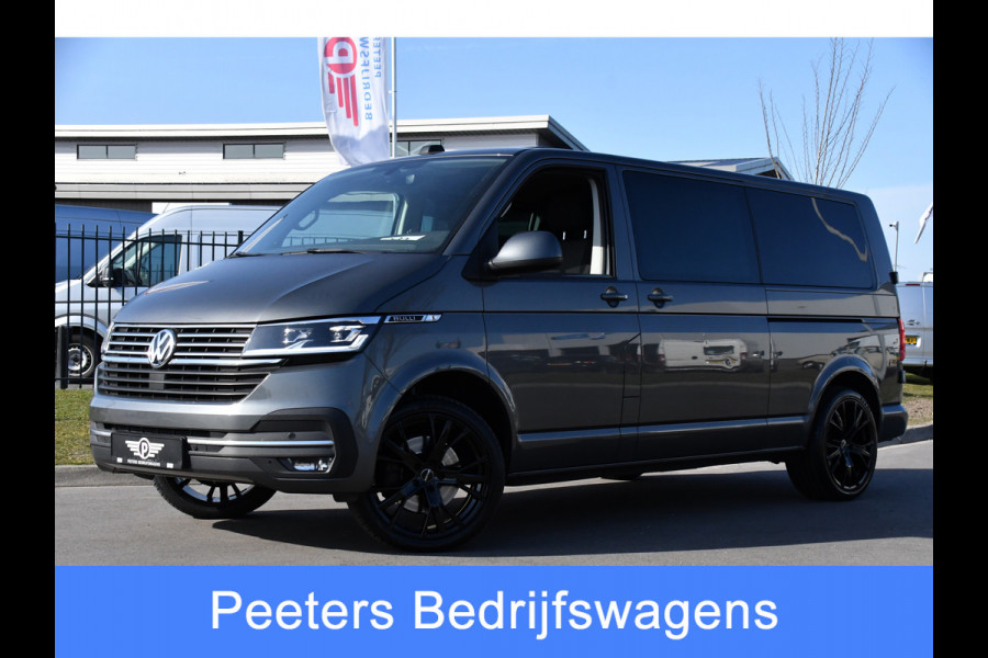 Volkswagen Transporter 2.0 TDI L2H1 30 DC Bulli Virtual, Adaptieve Cruise, Carplay, 199PK, Automaat, Multimedia, 2 x Schuifdeur, LED, UNIEK!