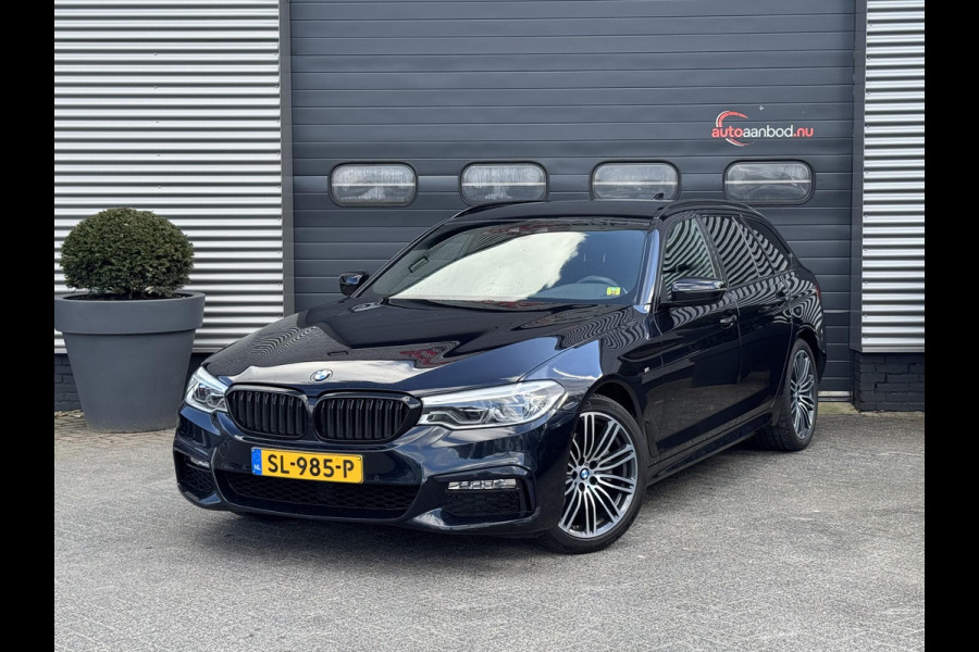 BMW 5 Serie Touring 520i High Executive M-Sport | Navigatie | Cruise Control | 19 Inch Lichtmetalen Velgen | Parkeersensoren |