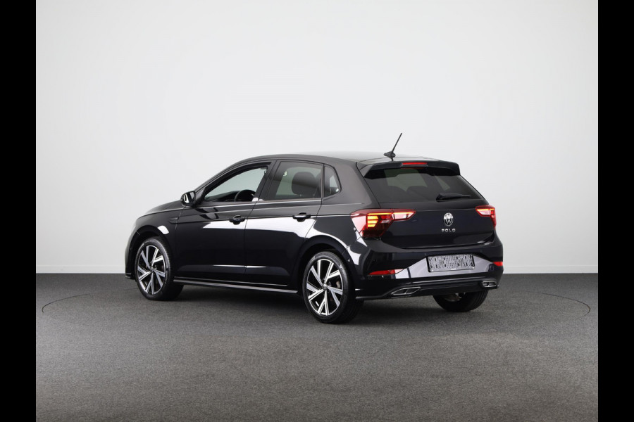 Volkswagen Polo 1.0 TSI R-Line 110 pk Automaat (DSG) | Navigatie via App | Parkeersensoren (Park assist) | Adaptieve cruise control | Autom. airco | Stoelverwarming | LED koplampen |