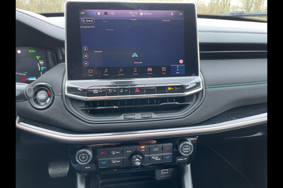 Jeep Compass 4xe 240 Plug-in Hybrid Electric Upland Navigatie Camera Leer Led- Xenon NL Auto Met NAP!!