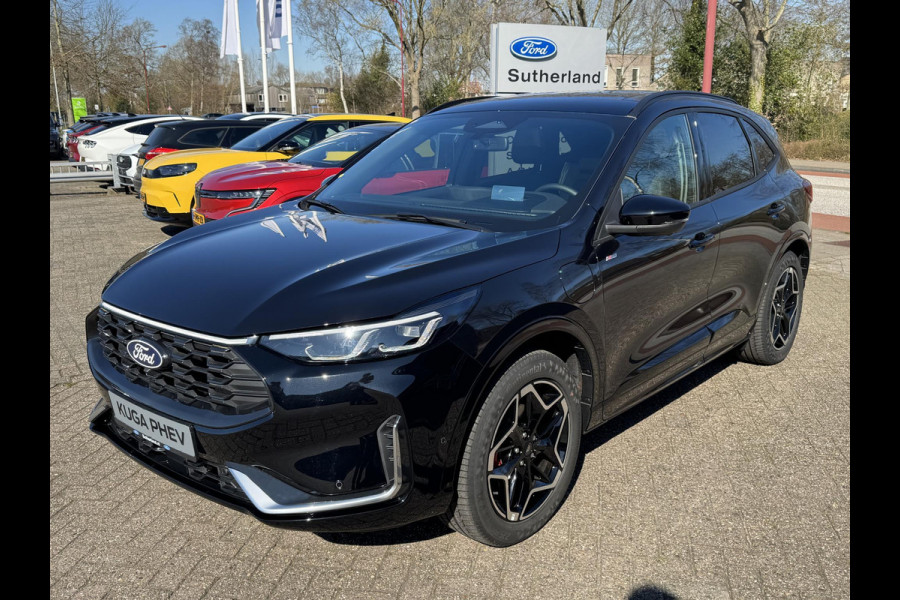 Ford Kuga 2.5 PHEV ST-Line X | Panoramadak + Technology Pack + Winter Pack + Wegklapbare trekhaak + 19 inch lichtmetalen velgen | Agate black | 2.100 kg trekgewicht | Prijs incl. 4.000 EU Ford voordeel