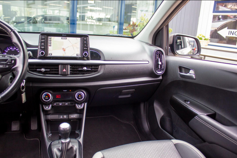 Kia Picanto 1.0 CVVT Design Edition|Prijs rijklaar incl 12 mnd garantie| LMV Airco Carplay Camera Navi Bluetooth