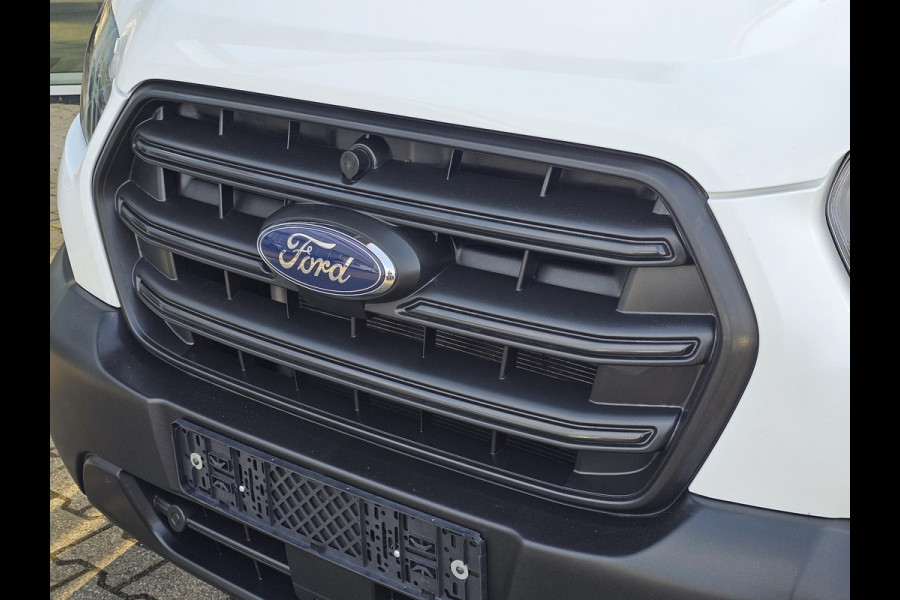 Ford Transit 350 2.0 TDCi 350 L2 | Open laadbak | Airco | Cruise control | Aluminium laadbak breed | Reservewiel | Voorruitverwarming | Bijrijdersbank | 3-zits