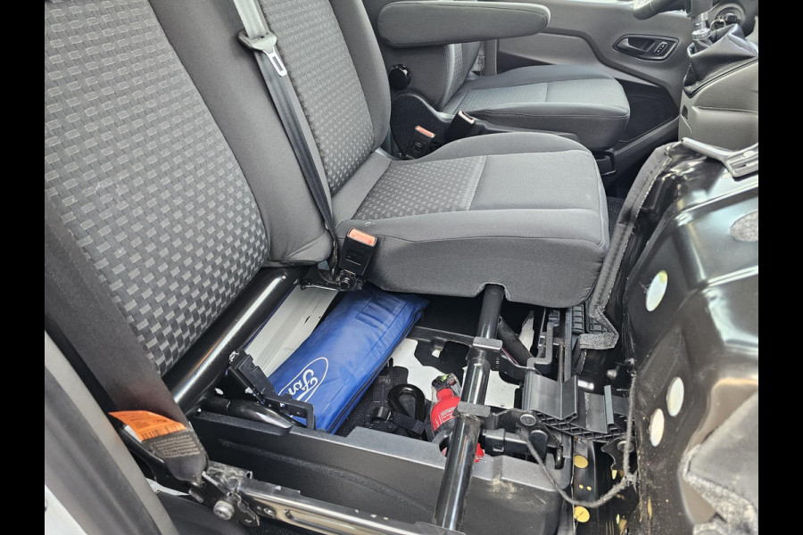 Ford Transit 350 2.0 TDCi 350 L2 | Open laadbak | Airco | Cruise control | Aluminium laadbak breed | Reservewiel | Voorruitverwarming | Bijrijdersbank | 3-zits