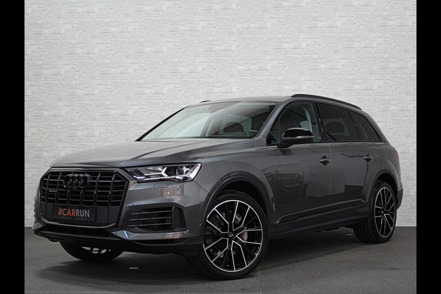 Audi Q7 55 TFSIe V6 381pk Quattro 67dkm! | Head-Up | Leder | Dodehoek | Virtual-Cockpit | LED | Elek. Stoelen | Standkachel | Camera | Stoelverwarming | 3-Zone Clima | Draadloos Laden | Park-Assist |