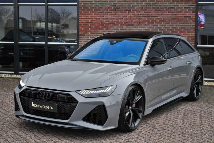 Audi RS6 Avant 4.0 TFSI quattro DynPlus Pano Nardo Design Sportuitl 4WS HUD ACC 22"