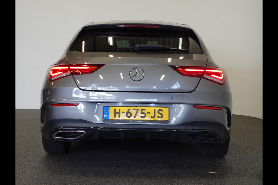 Mercedes-Benz CLA-Klasse Shooting Brake 200 Aut. DCT AMG Line Night Pakket Plus Pakket Ambiente Verlichting Leder Alcantara Trekhaak Full LED Navigatie PDC VA + Camera