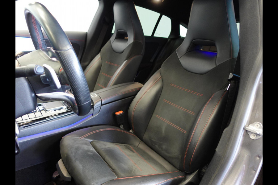 Mercedes-Benz CLA-Klasse Shooting Brake 200 Aut. DCT AMG Line Night Pakket Plus Pakket Ambiente Verlichting Leder Alcantara Trekhaak Full LED Navigatie PDC VA + Camera