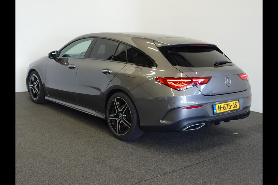 Mercedes-Benz CLA-Klasse Shooting Brake 200 Aut. DCT AMG Line Night Pakket Plus Pakket Ambiente Verlichting Leder Alcantara Trekhaak Full LED Navigatie PDC VA + Camera