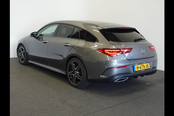 Mercedes-Benz CLA-Klasse Shooting Brake 200 Aut. DCT AMG Line Night Pakket Plus Pakket Ambiente Verlichting Leder Alcantara Trekhaak Full LED Navigatie PDC VA + Camera