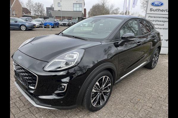 Ford Puma 1.0 EcoBoost Hybrid Titanium X | 155pk Automaat | Panoramadak | Adaptive cruise control | Winter-pack | Full-LED koplampen | Handsfree bedienbare achterklep | Dodehoeksensoren
