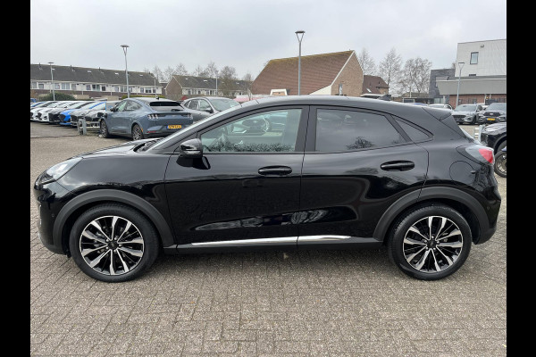 Ford Puma 1.0 EcoBoost Hybrid Titanium X | 155pk Automaat | Panoramadak | Adaptive cruise control | Winter-pack | Full-LED koplampen | Handsfree bedienbare achterklep | Dodehoeksensoren