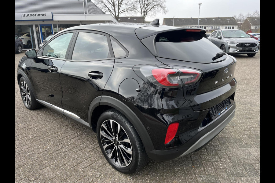 Ford Puma 1.0 EcoBoost Hybrid Titanium X | 155pk Automaat | Panoramadak | Adaptive cruise control | Winter-pack | Full-LED koplampen | Handsfree bedienbare achterklep | Dodehoeksensoren