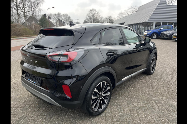 Ford Puma 1.0 EcoBoost Hybrid Titanium X | 155pk Automaat | Panoramadak | Adaptive cruise control | Winter-pack | Full-LED koplampen | Handsfree bedienbare achterklep | Dodehoeksensoren