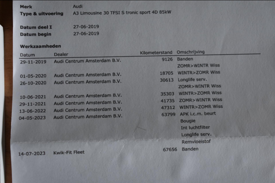 Audi A3 Limousine 30 TFSI Sport S Line | LED | NAP | DEALER ONDERHOUDEN | DAB | NAVIGATIE | CLIMATE CONTROLE