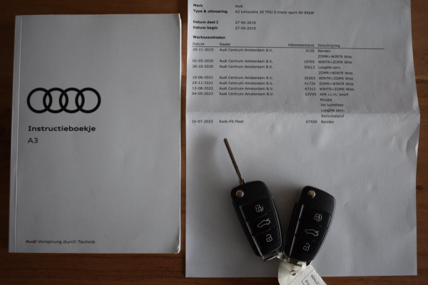 Audi A3 Limousine 30 TFSI Sport S Line | LED | NAP | DEALER ONDERHOUDEN | DAB | NAVIGATIE | CLIMATE CONTROLE