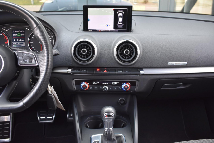Audi A3 Limousine 30 TFSI Sport S Line | LED | NAP | DEALER ONDERHOUDEN | DAB | NAVIGATIE | CLIMATE CONTROLE