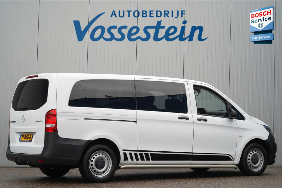 Mercedes-Benz Vito Tourer 109 BlueTEC Base Extra Lang / 9 Persoons / 30dkm NAP / Airco / Trekhaak / Ex. BTW & BPM