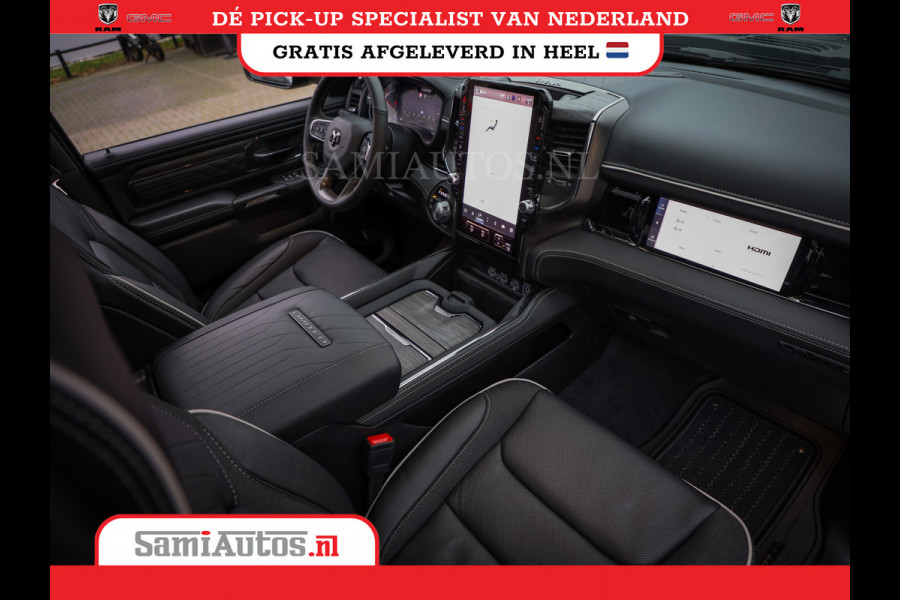 Dodge Ram 1500 LIMITED SPORT DE MEEST LUXUEUZE PICK UP HIGH OUTPUT H.O 540PK 706 Nm 2025 | XB9 | MASSAGE | BOM VOL | CREW CAB | DUBBELE CABINE | GRIJSKENTEKEN | VOORRAAD NR 2295 - 8559
