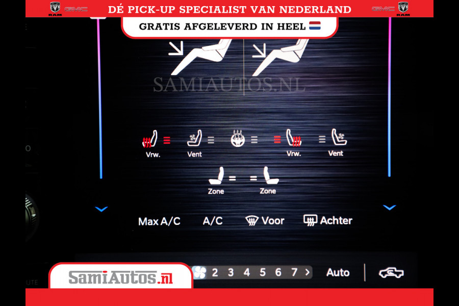 Dodge Ram 1500 LIMITED SPORT DE MEEST LUXUEUZE PICK UP HIGH OUTPUT H.O 540PK 706 Nm 2025 | XB9 | MASSAGE | BOM VOL | CREW CAB | DUBBELE CABINE | GRIJSKENTEKEN | VOORRAAD NR 2295 - 8559